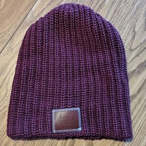 Burgundy Love Your Melon Beanie